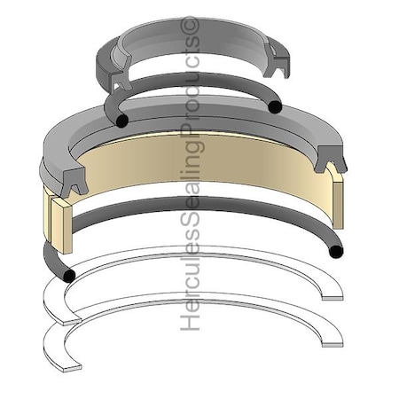 Toyota -After Market Parts Hydraulic Cylinder Repair Kit- 35 X 50 mmLIFT TRUCK KITS 04653-20110-71